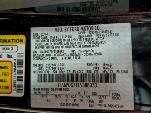 Ford Fusion S Image 12