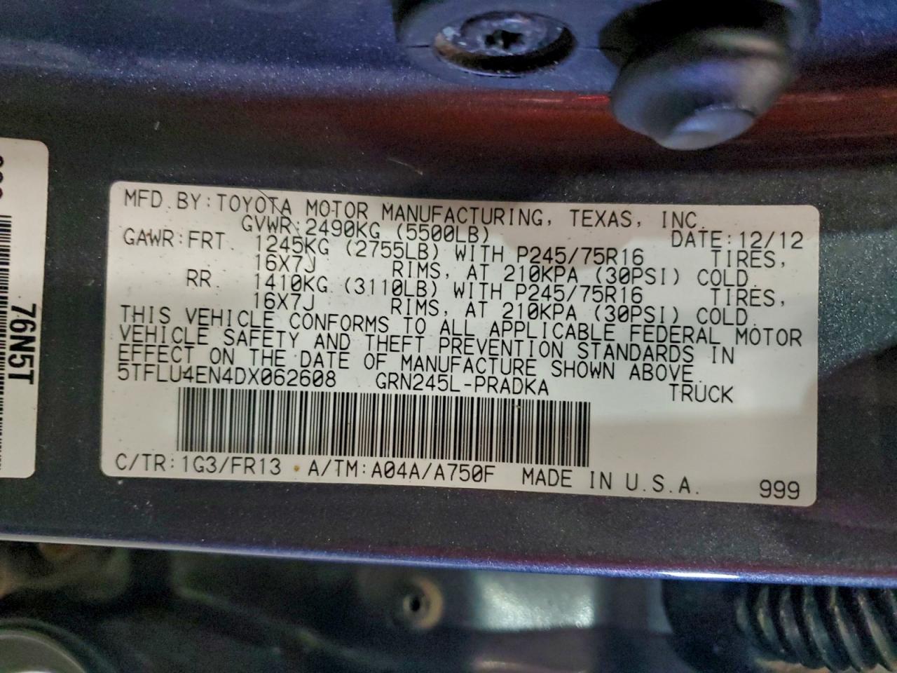 Toyota Tacoma Double Cab Image 8