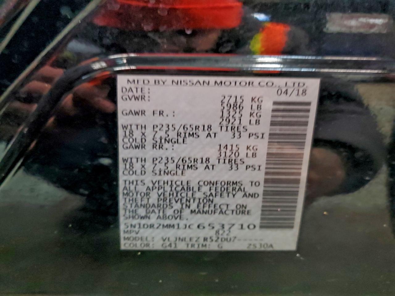 Nissan Pathfinder S Image 13