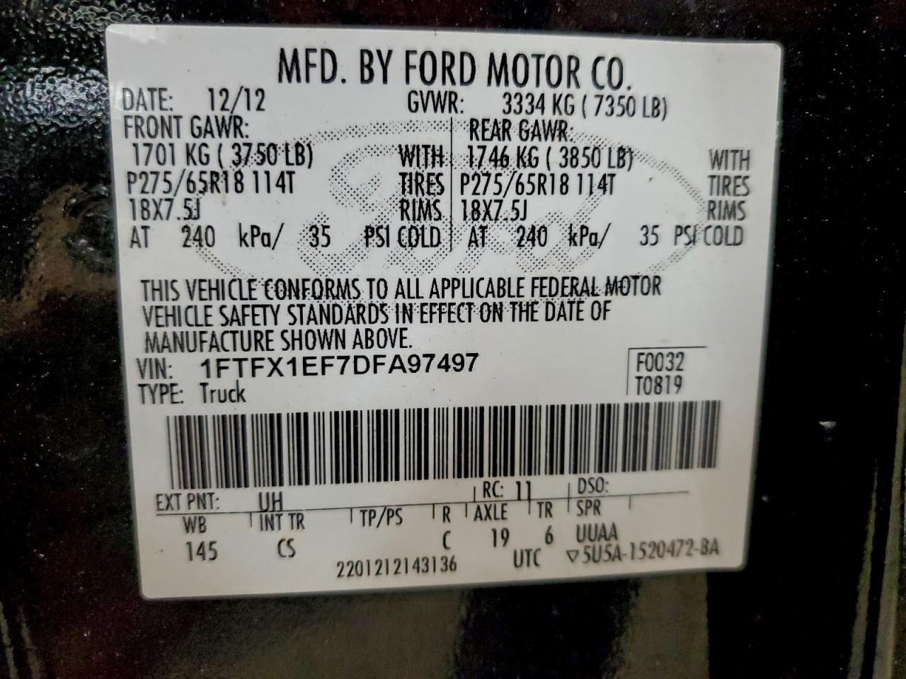 Ford F-150 Super Cab Image 12