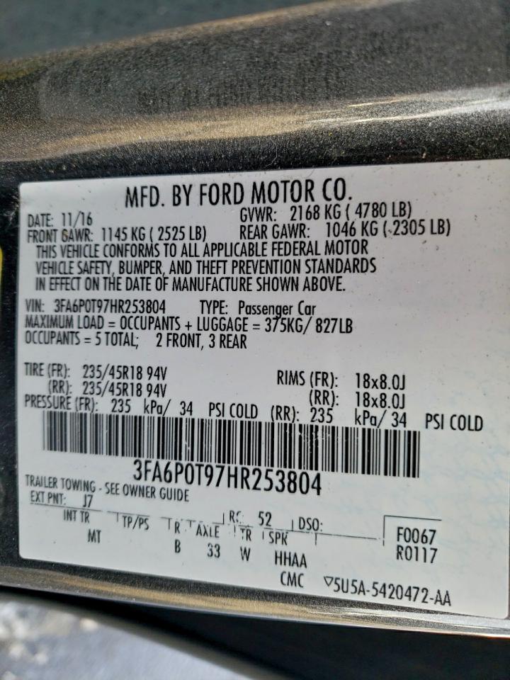 Ford Fusion Se Image 5