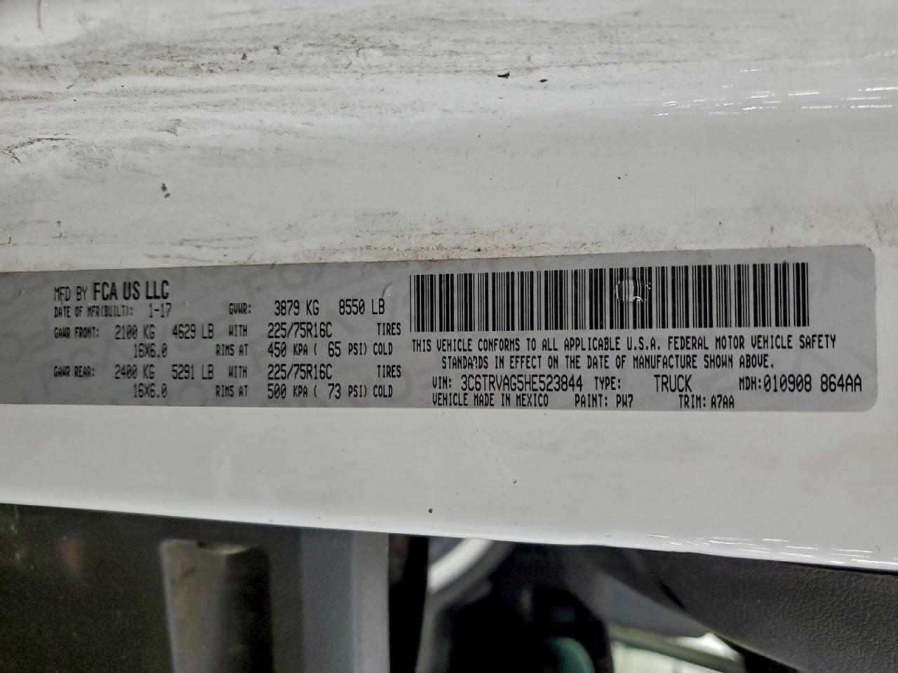 Ram Promaster 1500 Standard Image 7