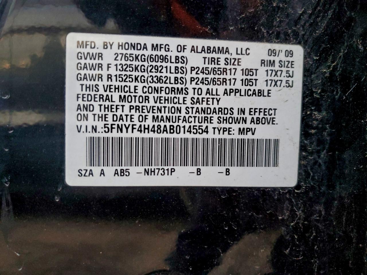 Honda Pilot Ex Image 6