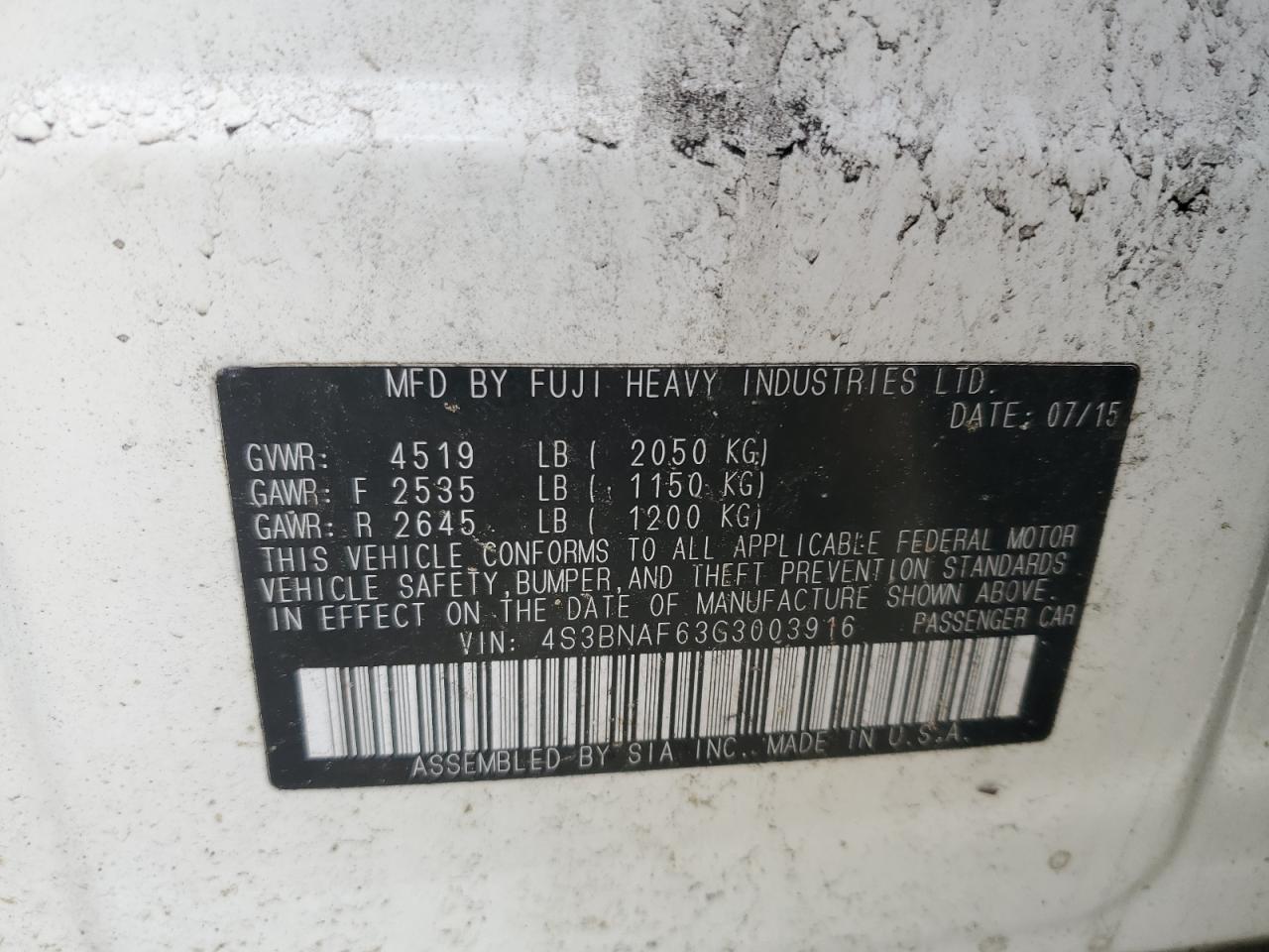 Suba Legacy 2.5i Premium Image 7