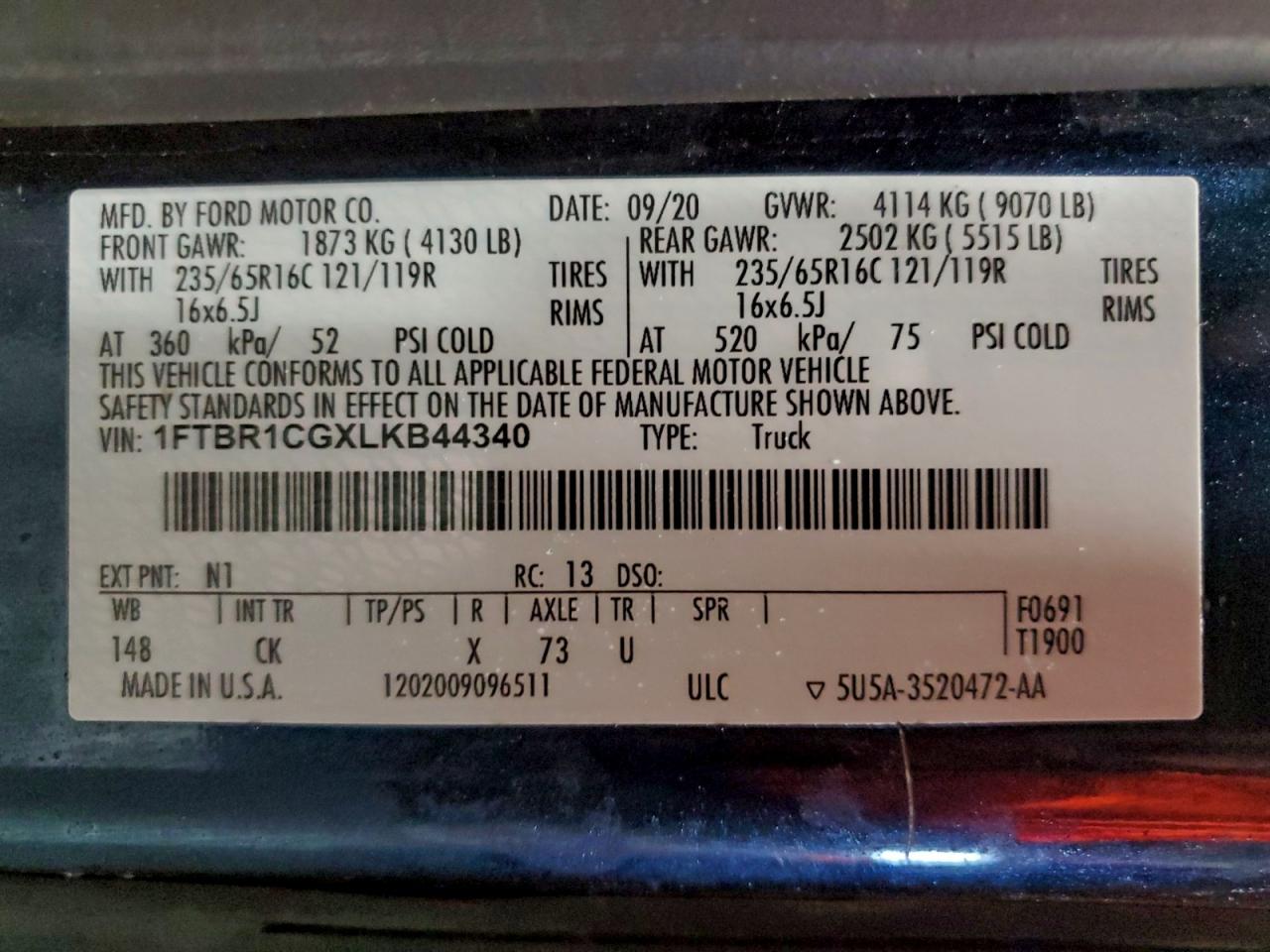 Ford Transit T-250 Image 13