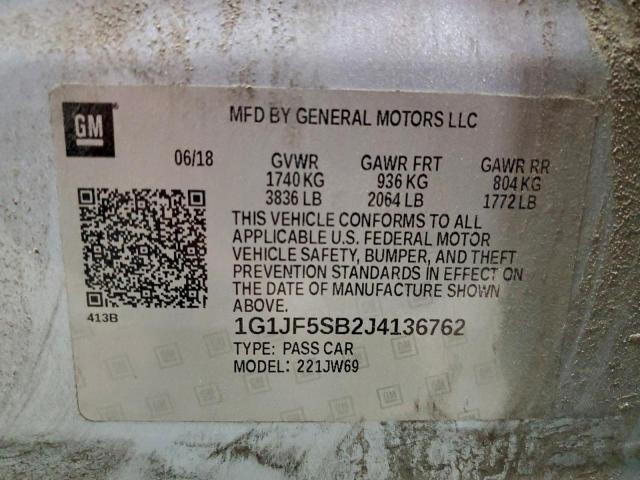 Chevrolet Sonic Premier Image 9