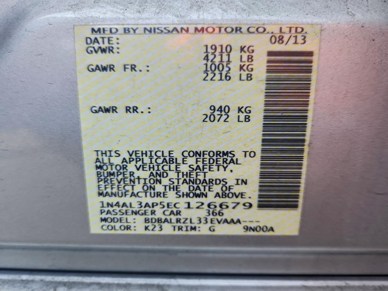 Nissan Altima 2.5 Image 7