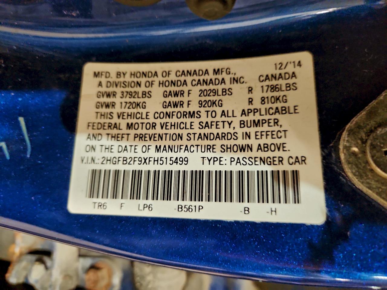 Honda Civic Exl Image 7