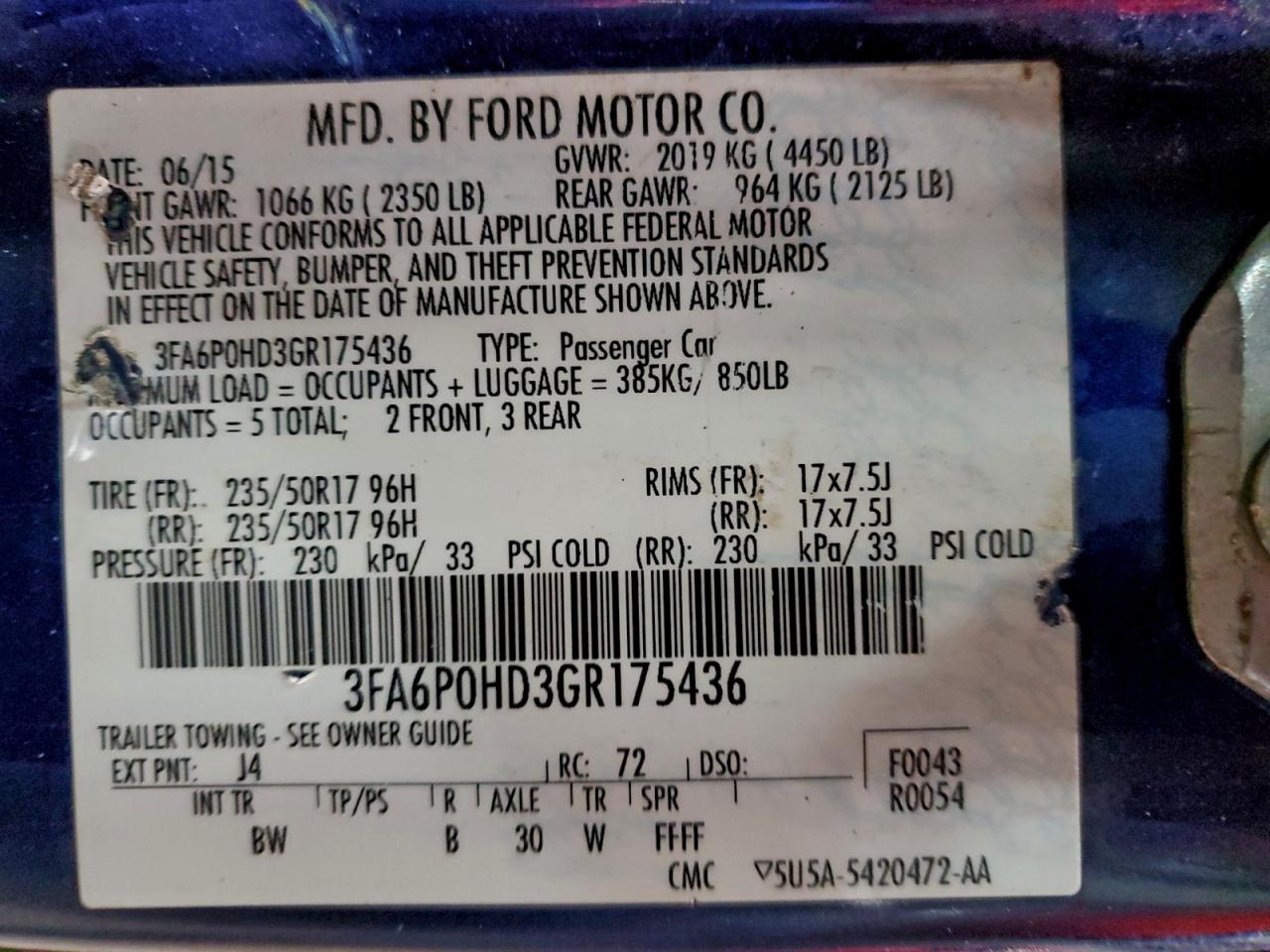 Ford Fusion Se Image 9