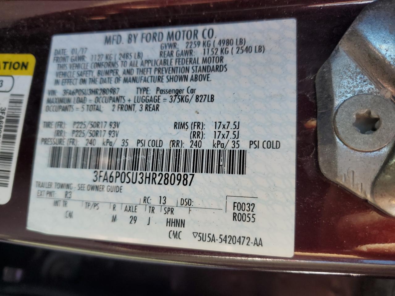 Ford Fusion Titanium Phev Image 6