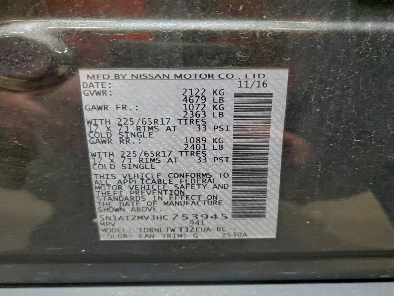 Nissan Rogue Sv Image 8