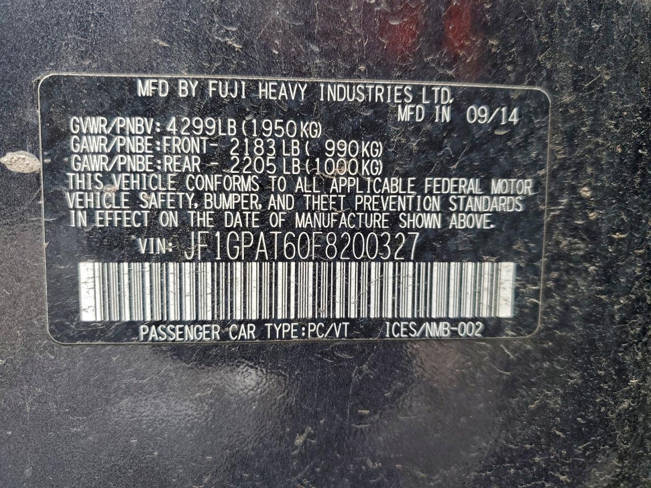 Subaru Impreza Sport Image 2