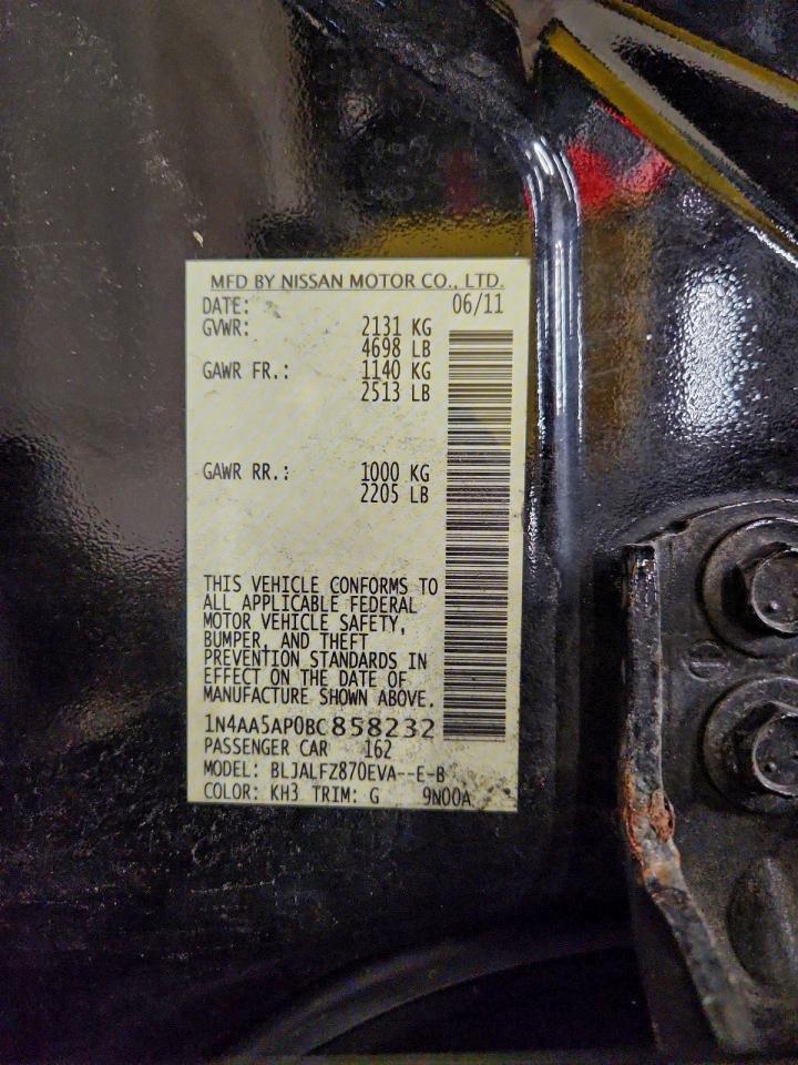 Nissan Maxima S Image 8