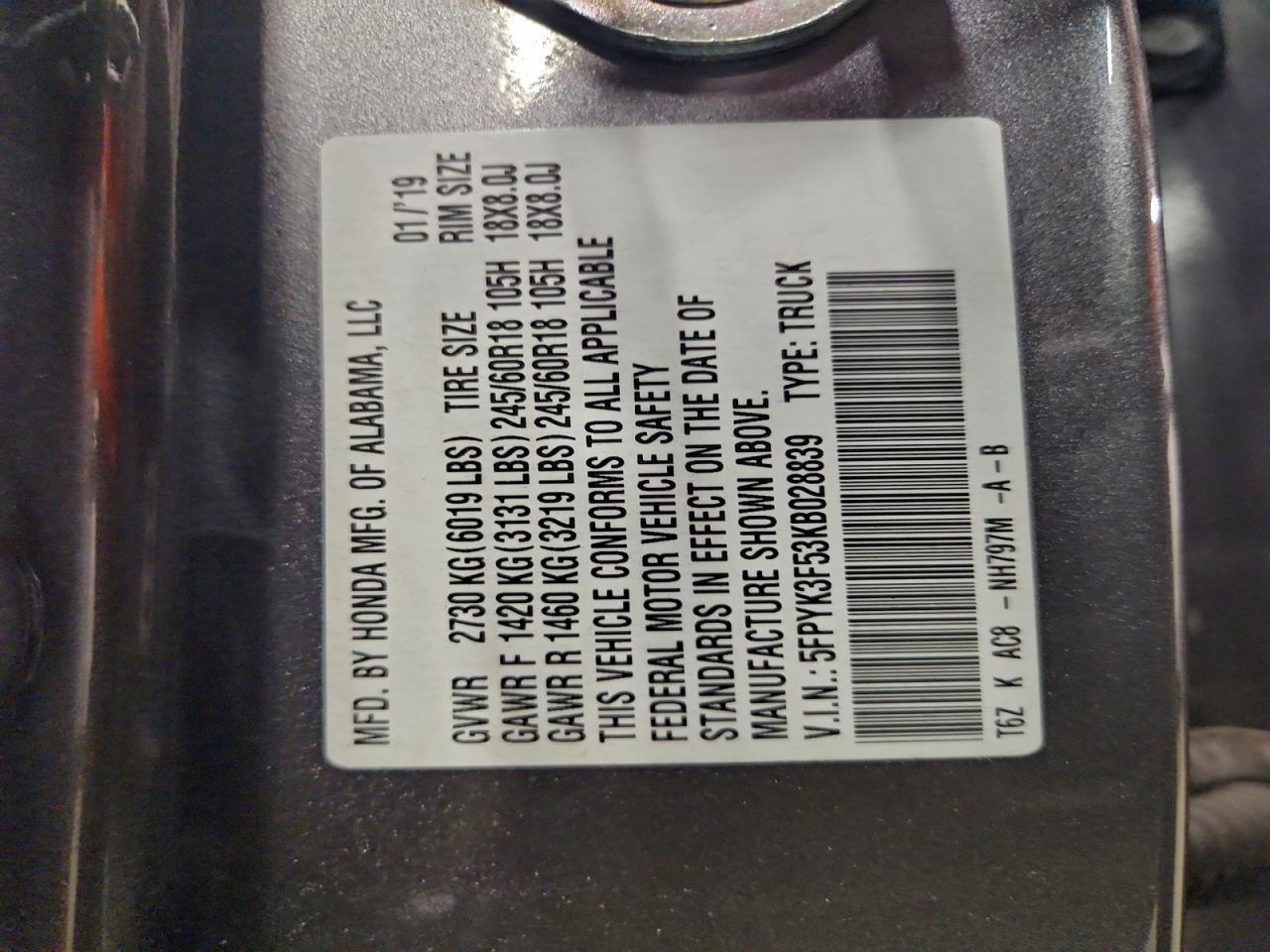 Honda Ridgeline Rtl Image 10