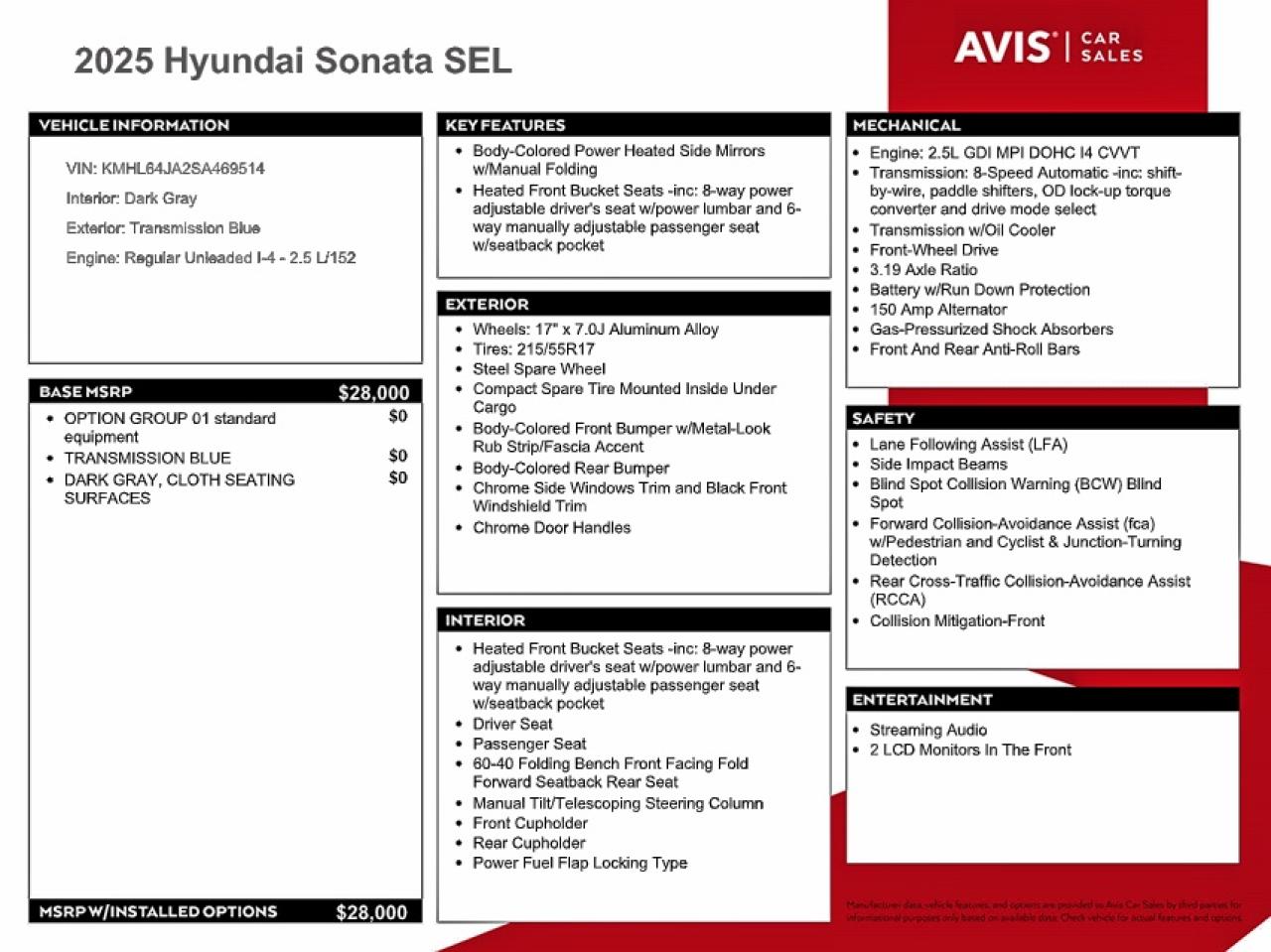 Hyundai SONATA Sel Image 11