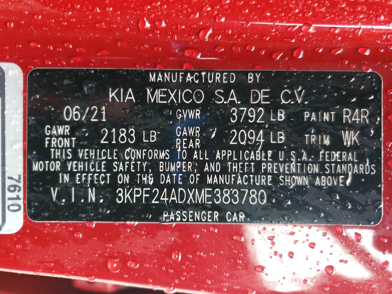 Kia Forte Fe Image 11