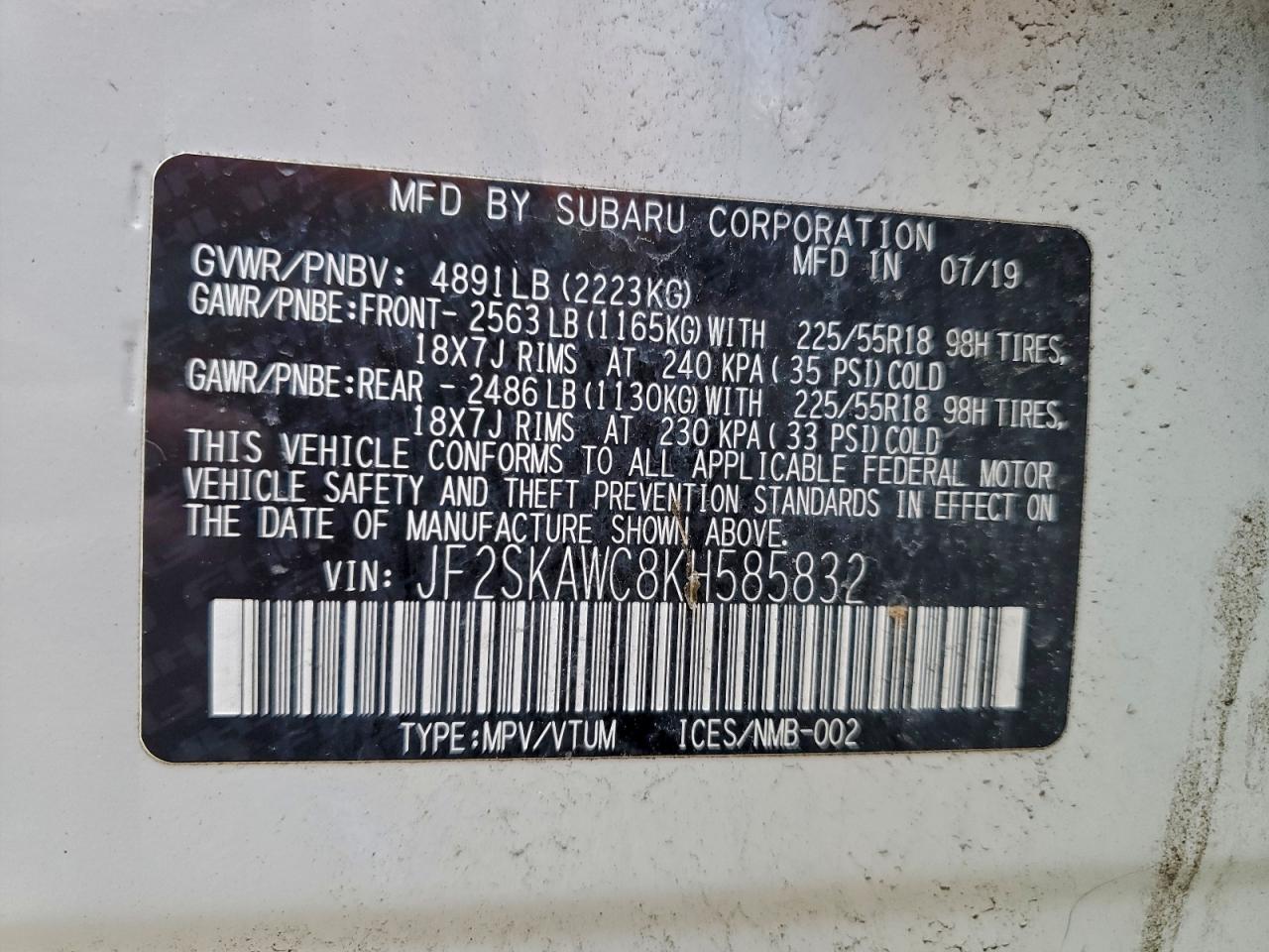 Subaru Forester Touring Image 4